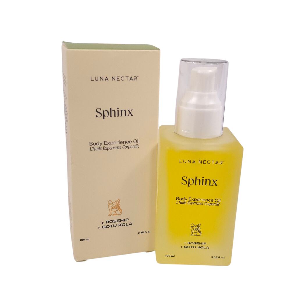 Luna Nectar Sphinx Body Oil Rosehip Eczema Roseacea Relief Bath Oil